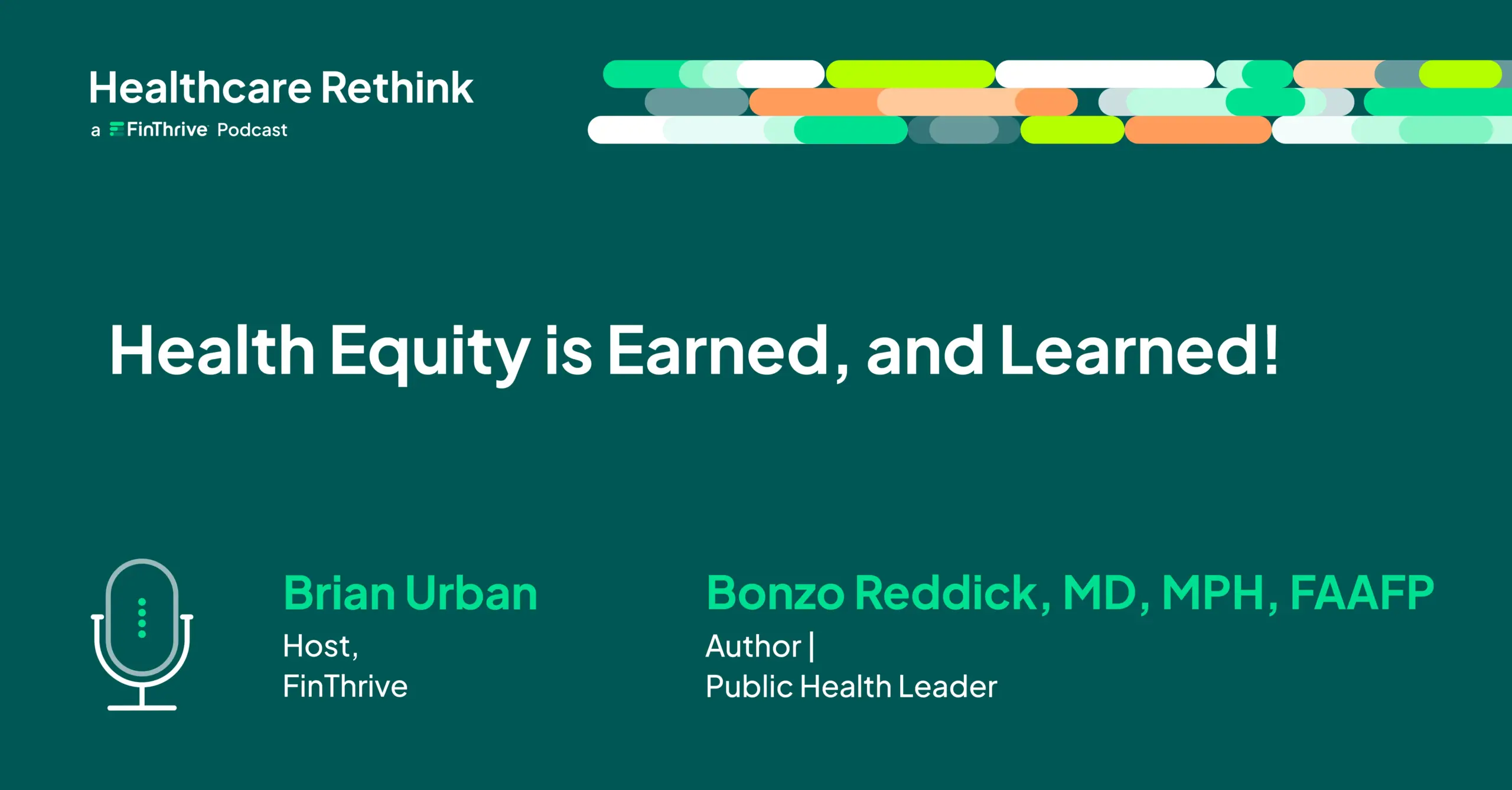 Advancing Health Equity: A Comprehensive Approach with Dr. Bonzo Reddick