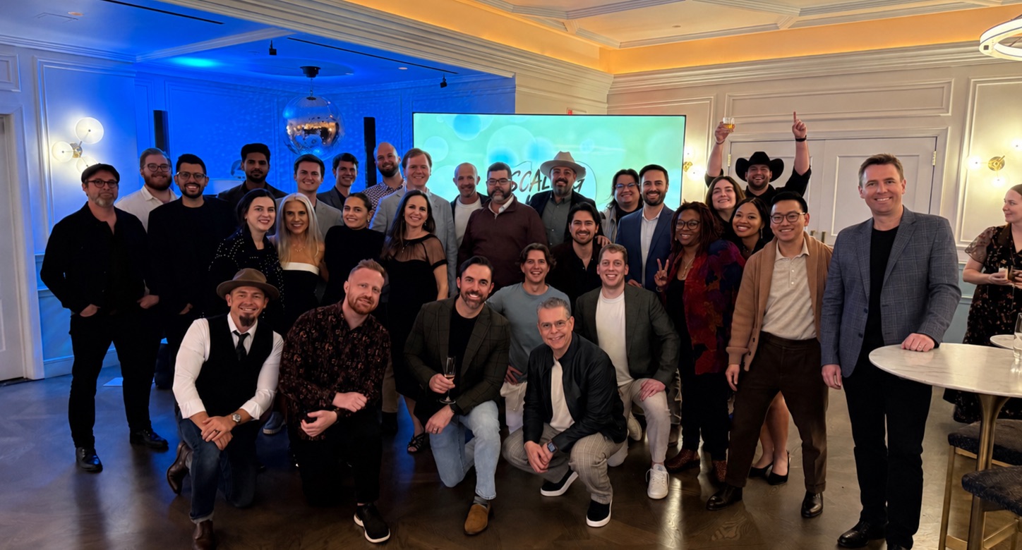 The MarketScale team together at the Dallas headquarters