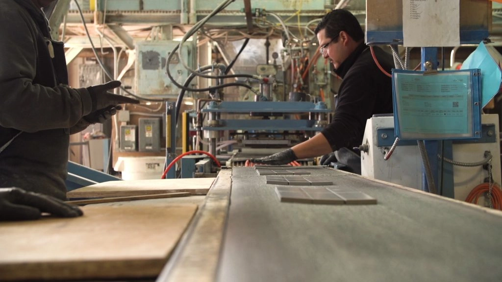 Fireclay Tile, California, Factory.