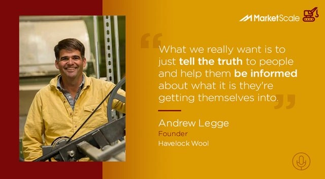Andrew Legge says