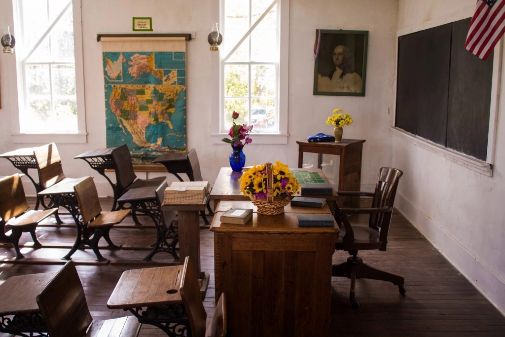 Photo of an Empty Classroom