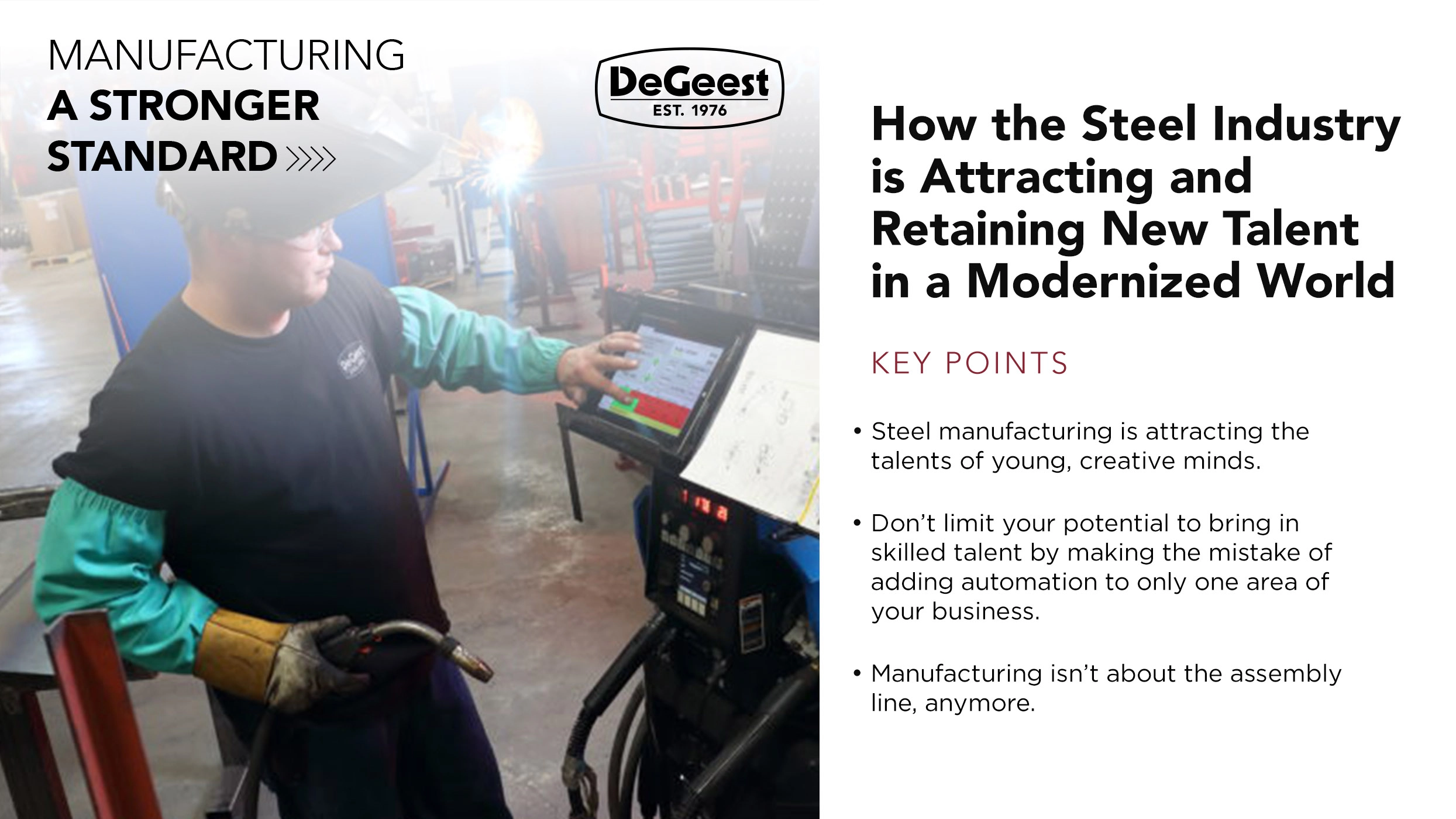 How the Steel Industry is Attracting and Retaining New Talent in a Modernized World
