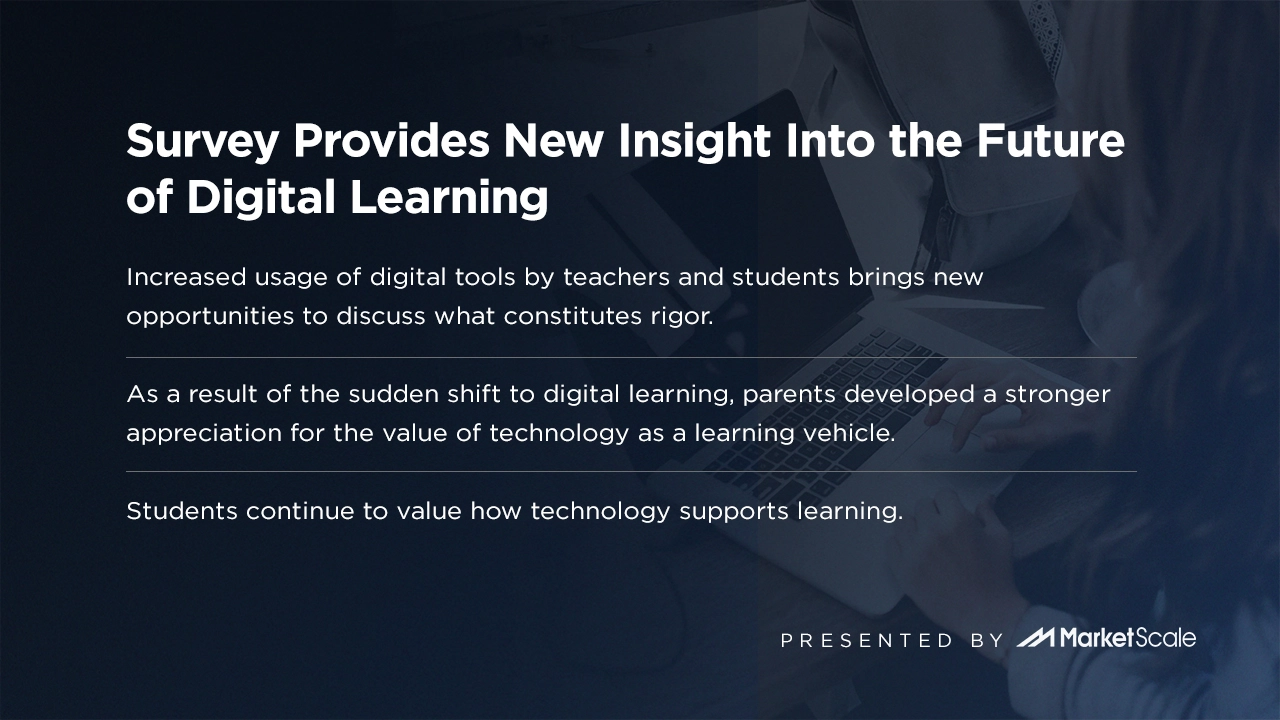 Survey Provides New Insight Into the Future of Digital Learning