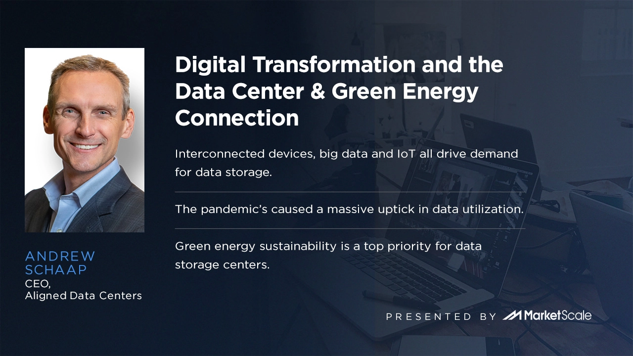 Digital Transformation and the Data Center & Green Energy Connection