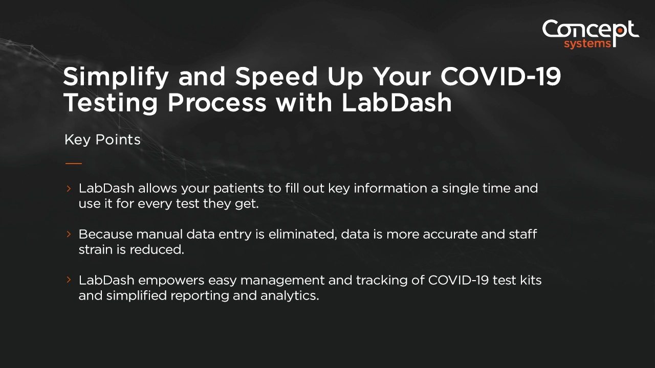 Simplify and Speed Up Your COVID19 Testing Process with LabDash