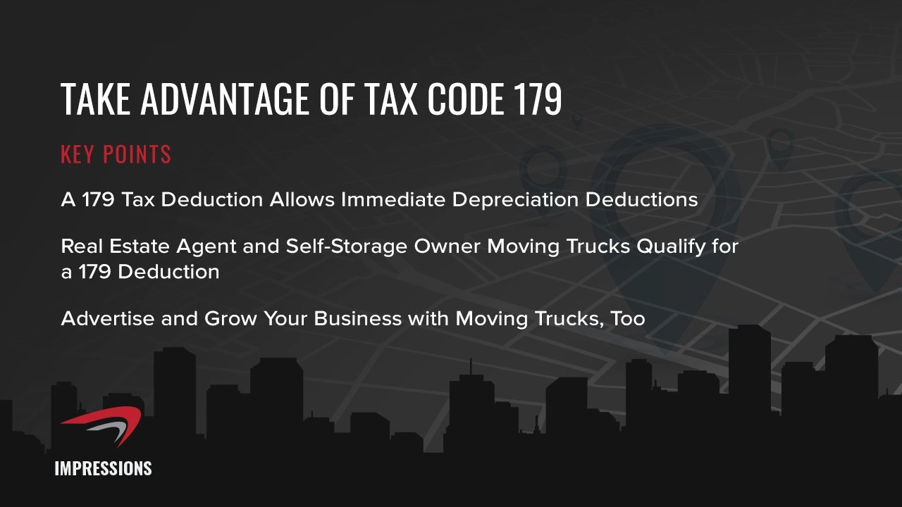 Why business vehicle owners should take advantage of tax code 179