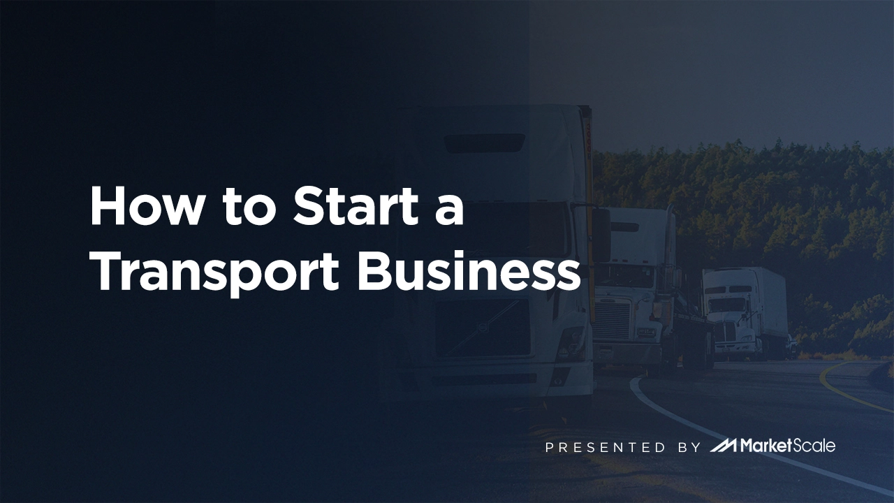 How To Open A Transportation Company