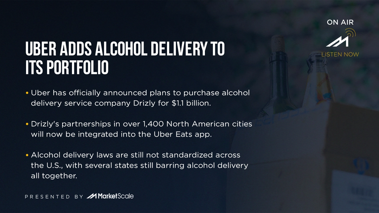 Uber Dives into the World of Alcohol Delivery MarketScale
