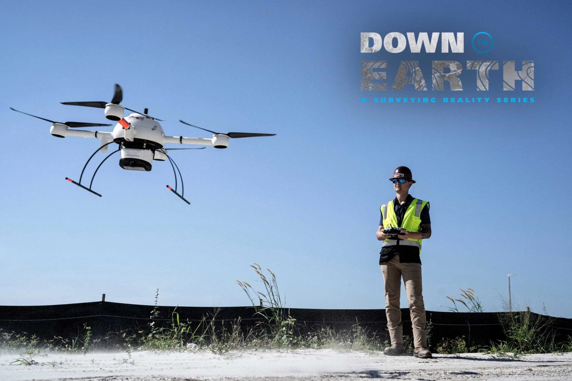 Drone LiDAR and Surveyor Reality Series, Down to Earth, Returns with New Construction Episodes