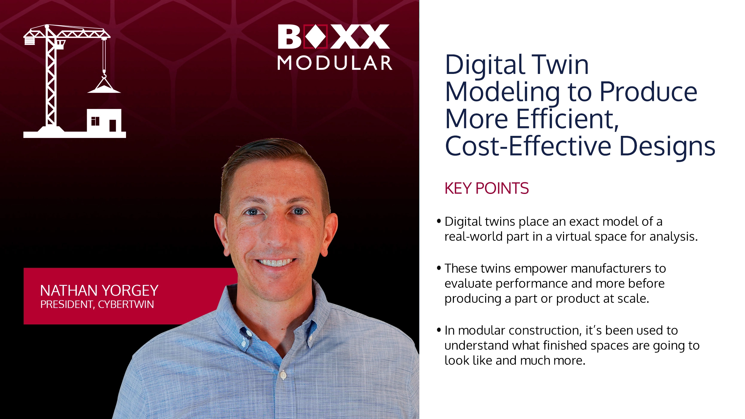 Built Modular: Digital Twin Modeling to Produce More Efficient, Cost ...