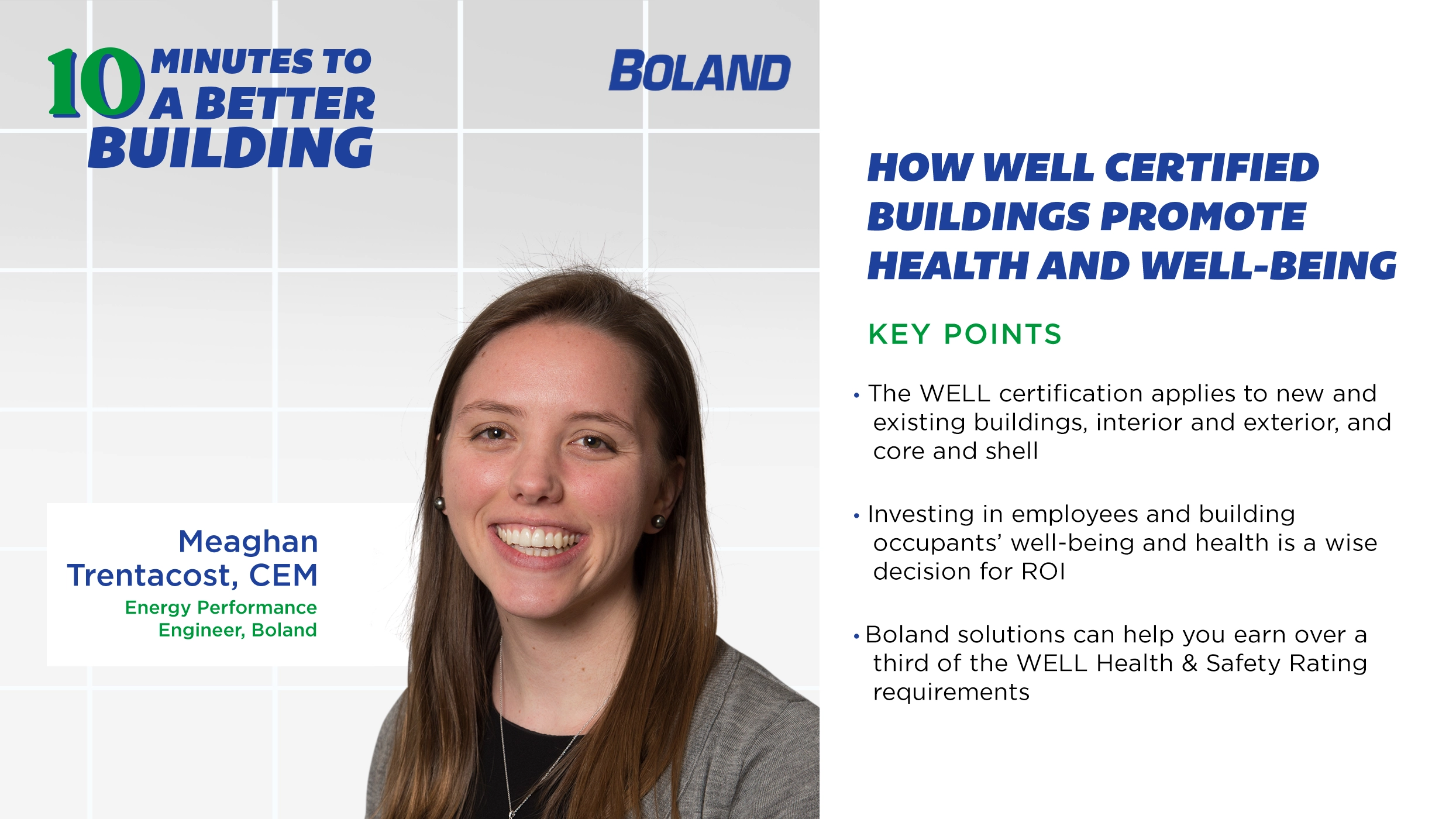 10 Minutes to a Better Building How WELL Certified Buildings Promote