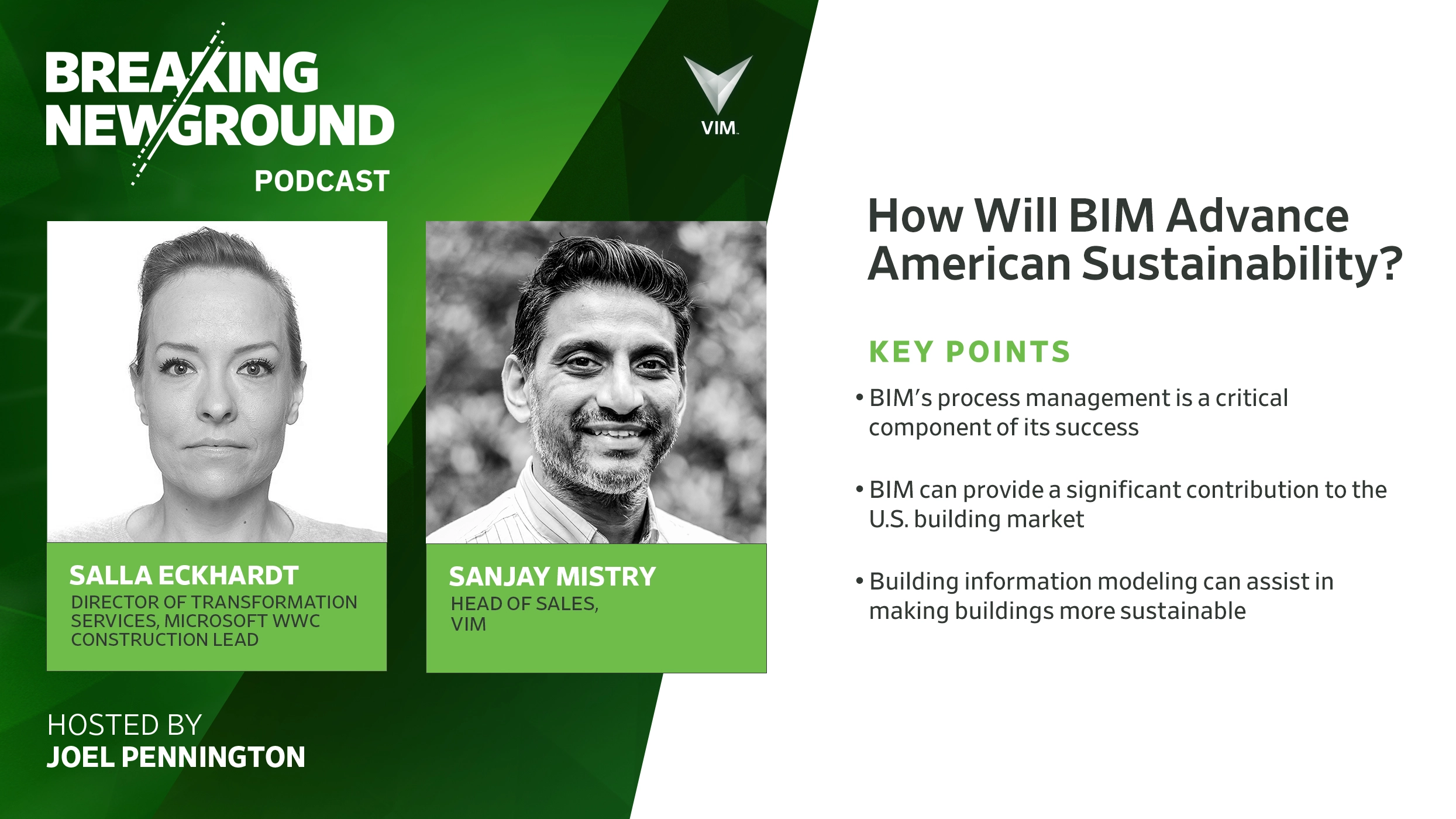 Breaking New Ground: How Will BIM Advance American Sustainability?