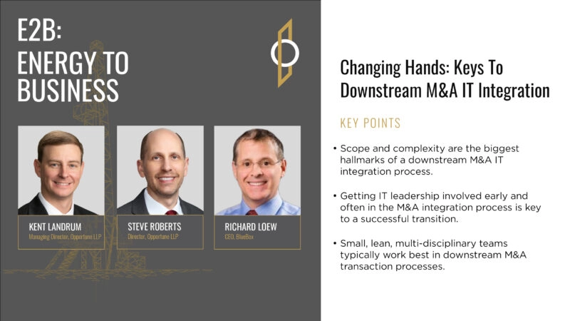 Changing Hands: Keys to Downstream M&A IT Integration