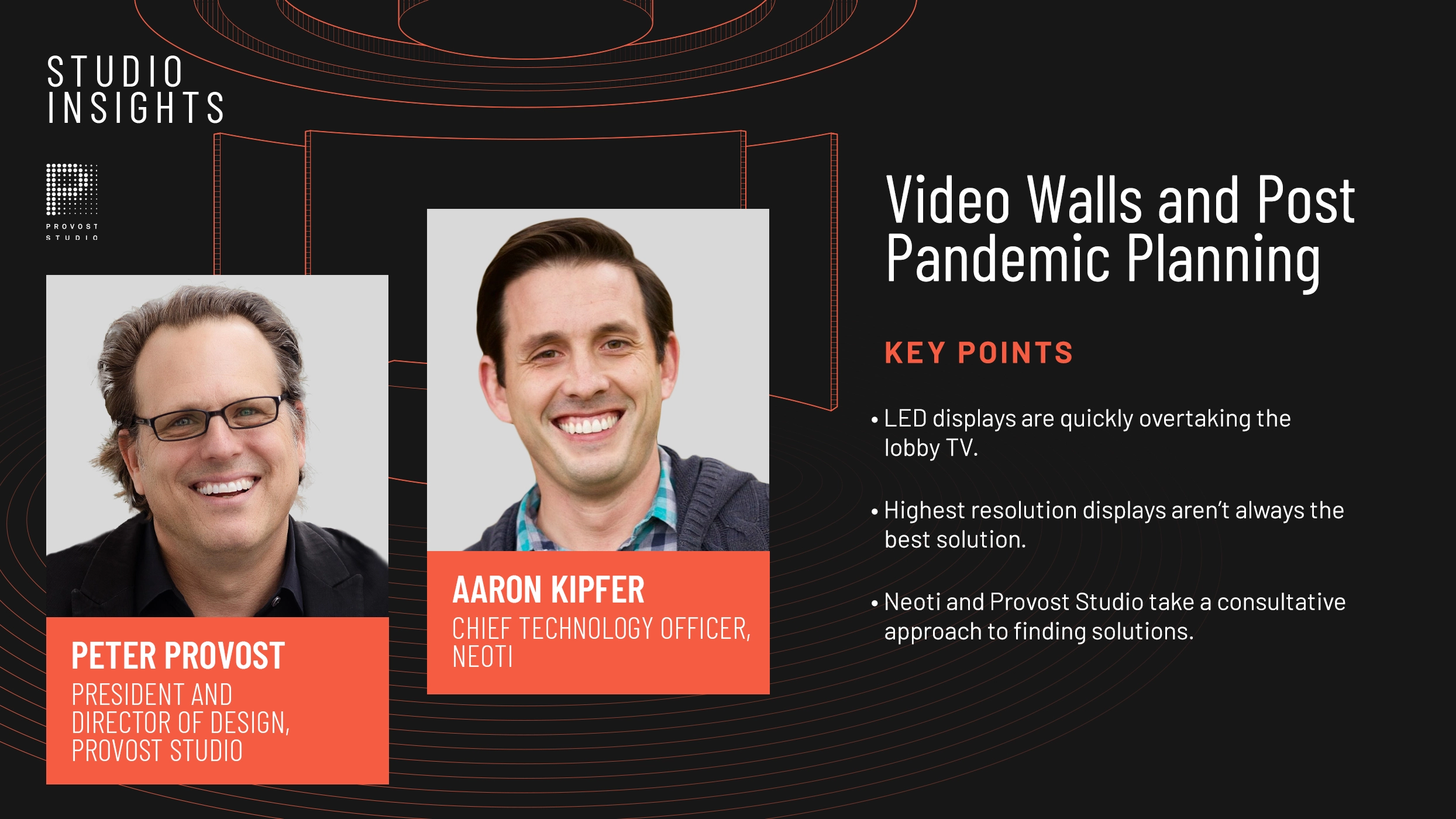 Studio Insights: Studio Design: Video Walls and Post Pandemic Planning