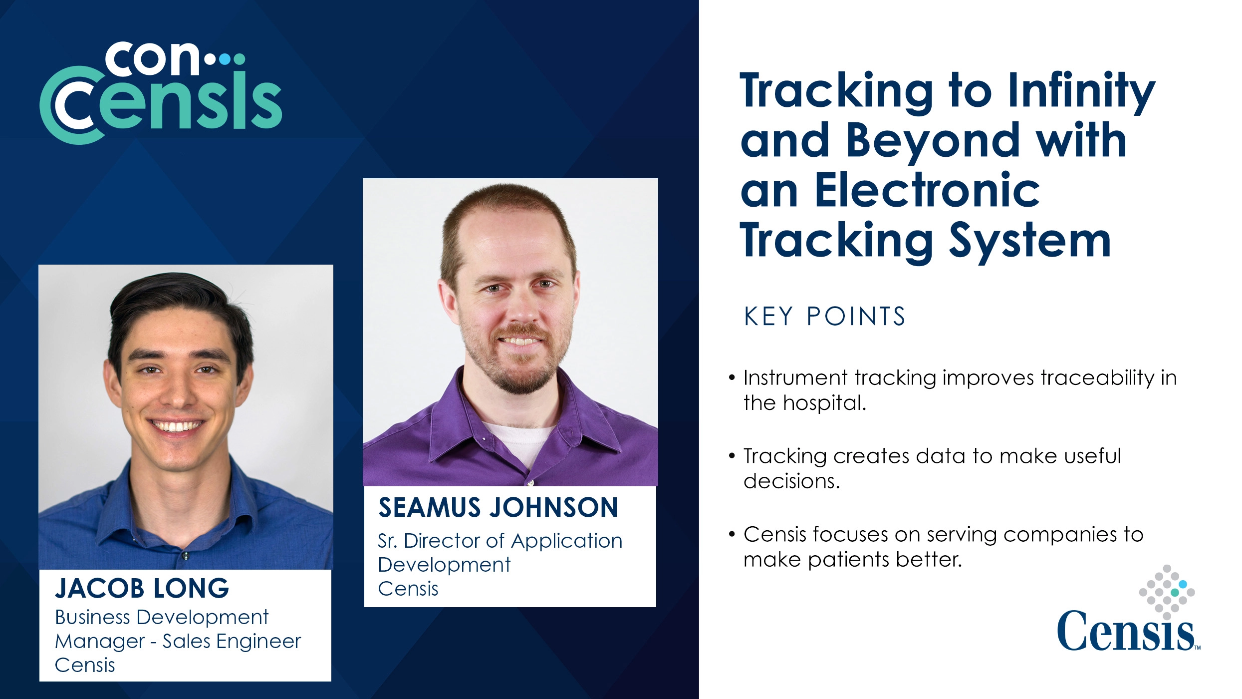 ConCensis: Tracking to Infinity and Beyond with an Instrument Tracking ...
