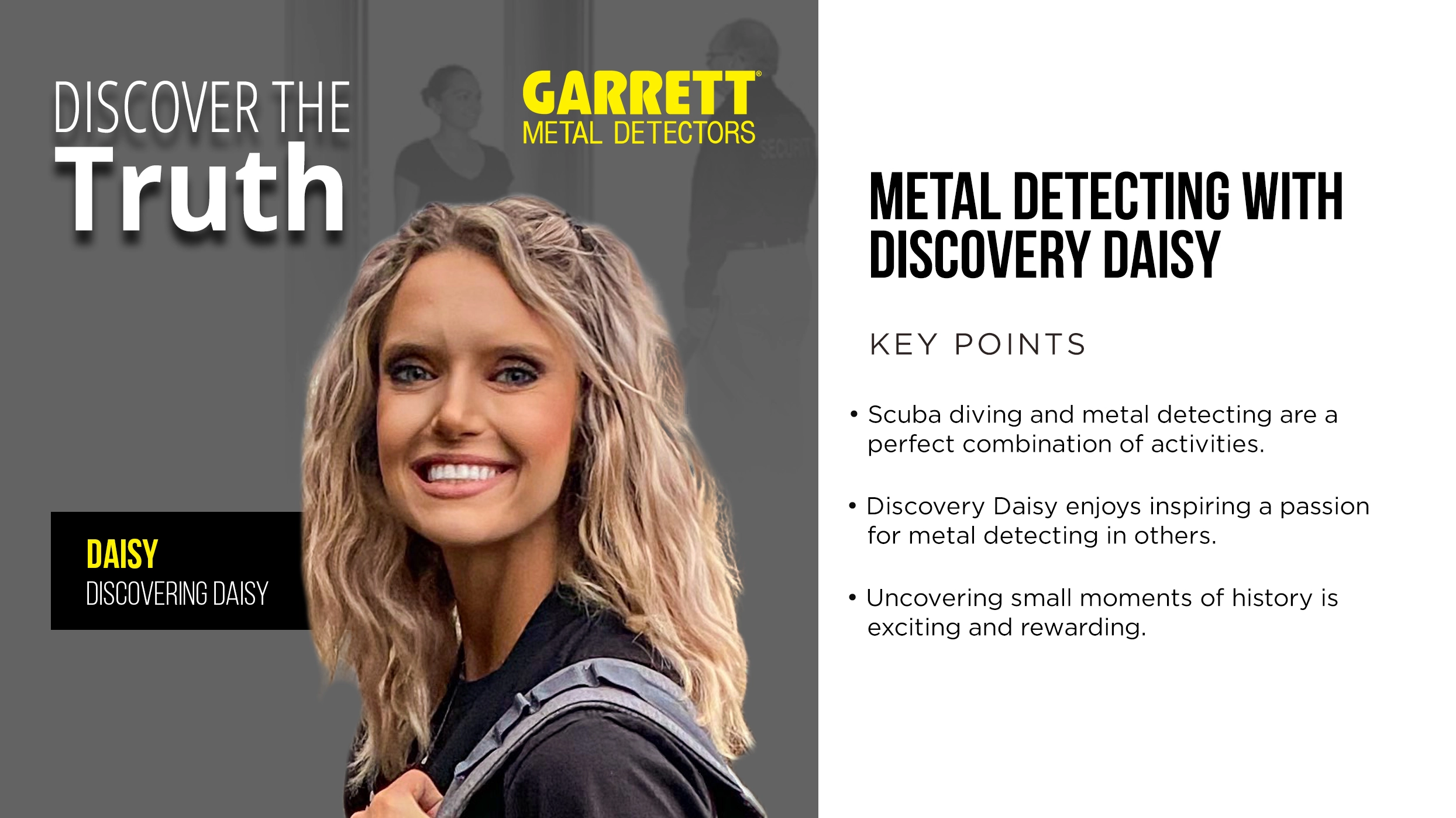 Discover the Truth Metal Detecting with Discovery Daisy