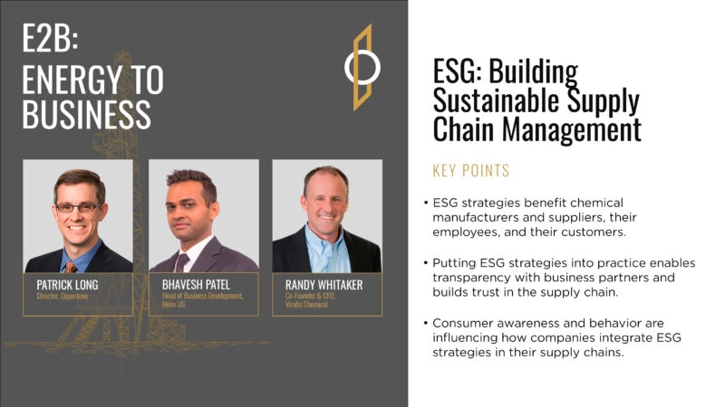 Building Sustainable Supply Chain Management