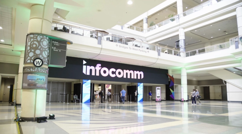 The entrance of Infocomm