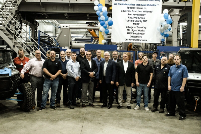 Walbro Celebrates the Launch of its Latest State of the Art Multilayer Blowmolding Machine for Large Capacity Fuel Systems