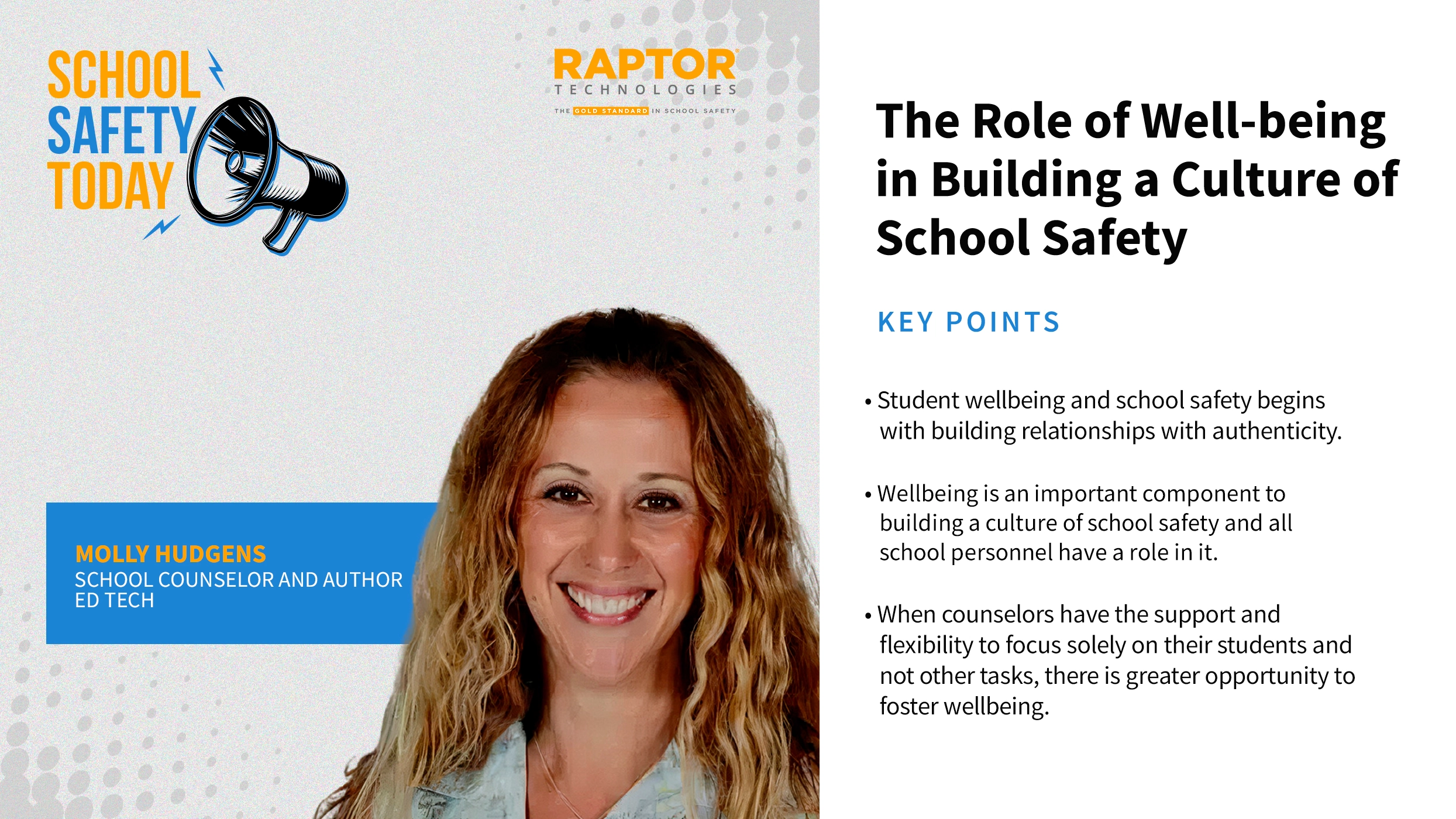 School Safety Today: The Role of  Wellbeing in Building a Culture of School Safety
