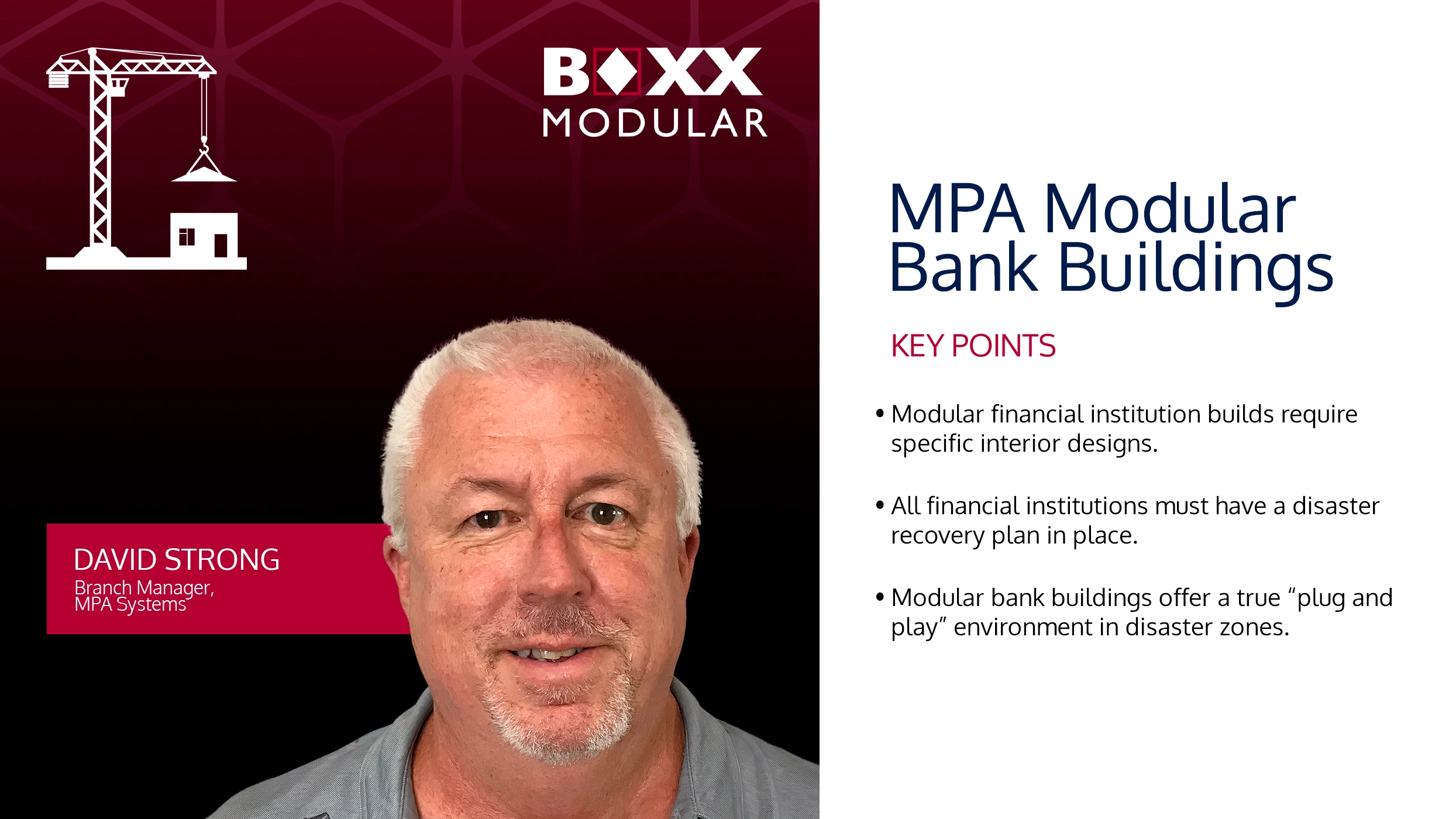 Built Modular MPA Modular Bank Buildings