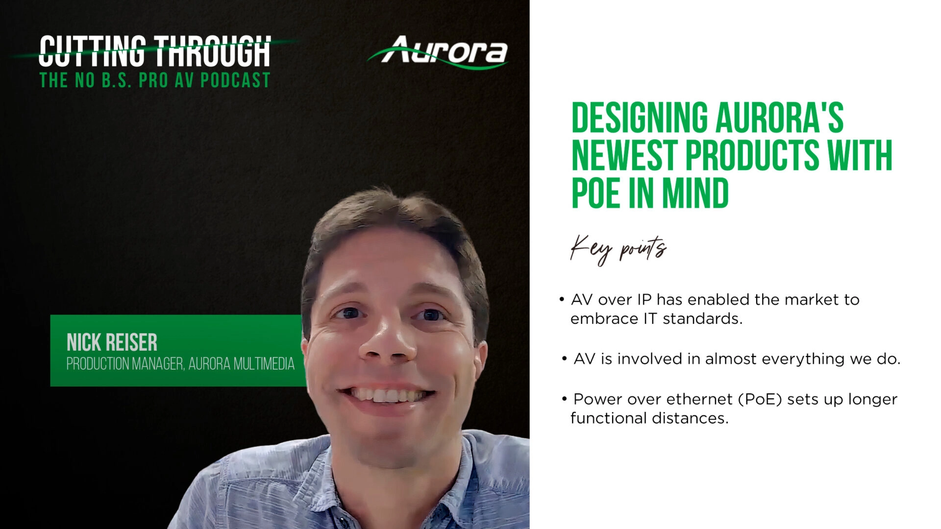 Designing Aurora’s Newest Products with PoE in Mind