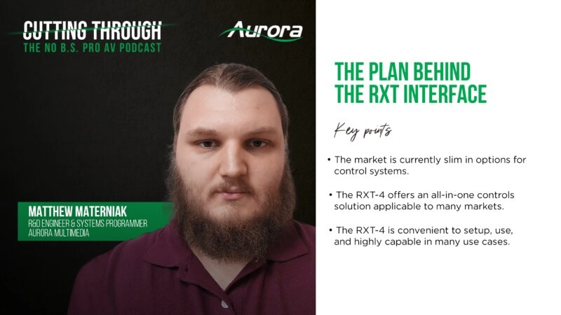 The Plan Behind the RXT Interface