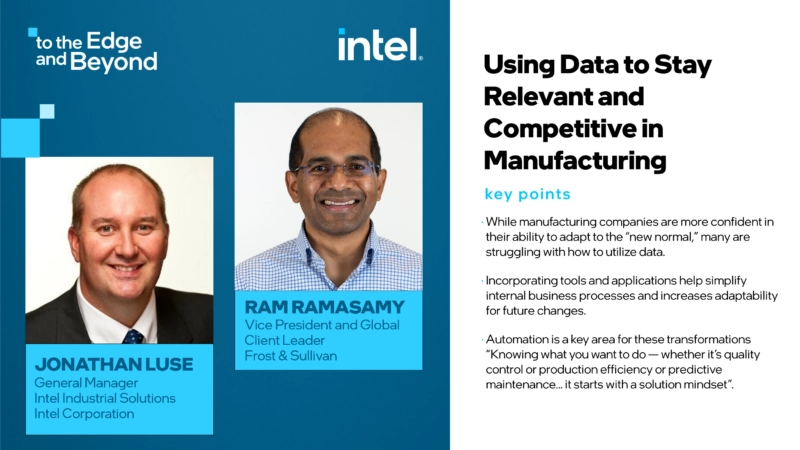 Using Data to Stay Relevant and Competitive in Manufacturing