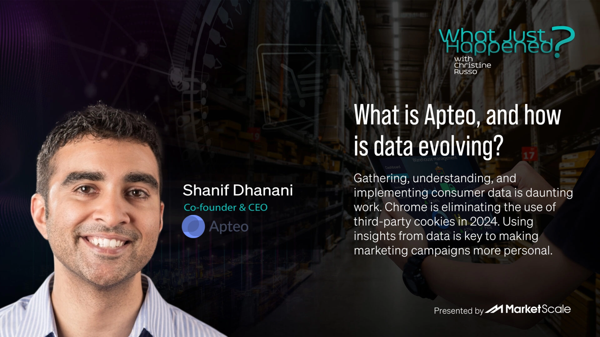 What is Apteo, and how is Consumer Data Evolving?