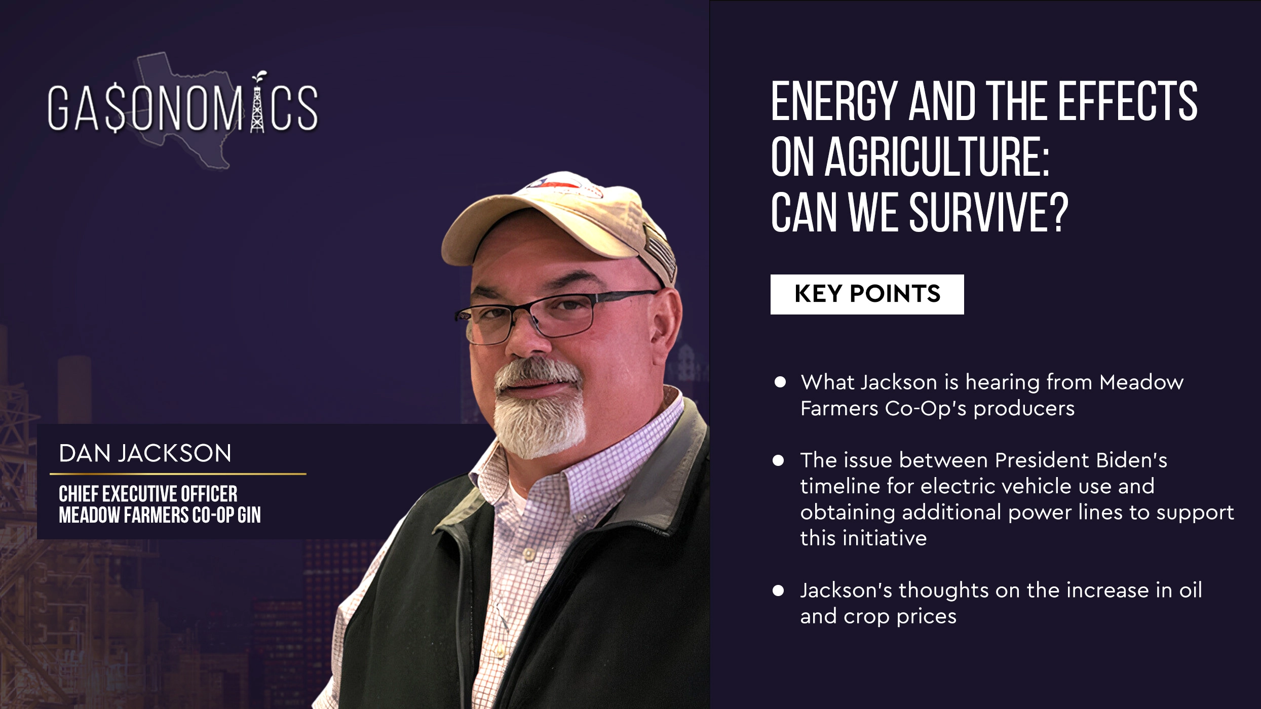 Energy and the Effects on Agriculture: Can We Survive?
