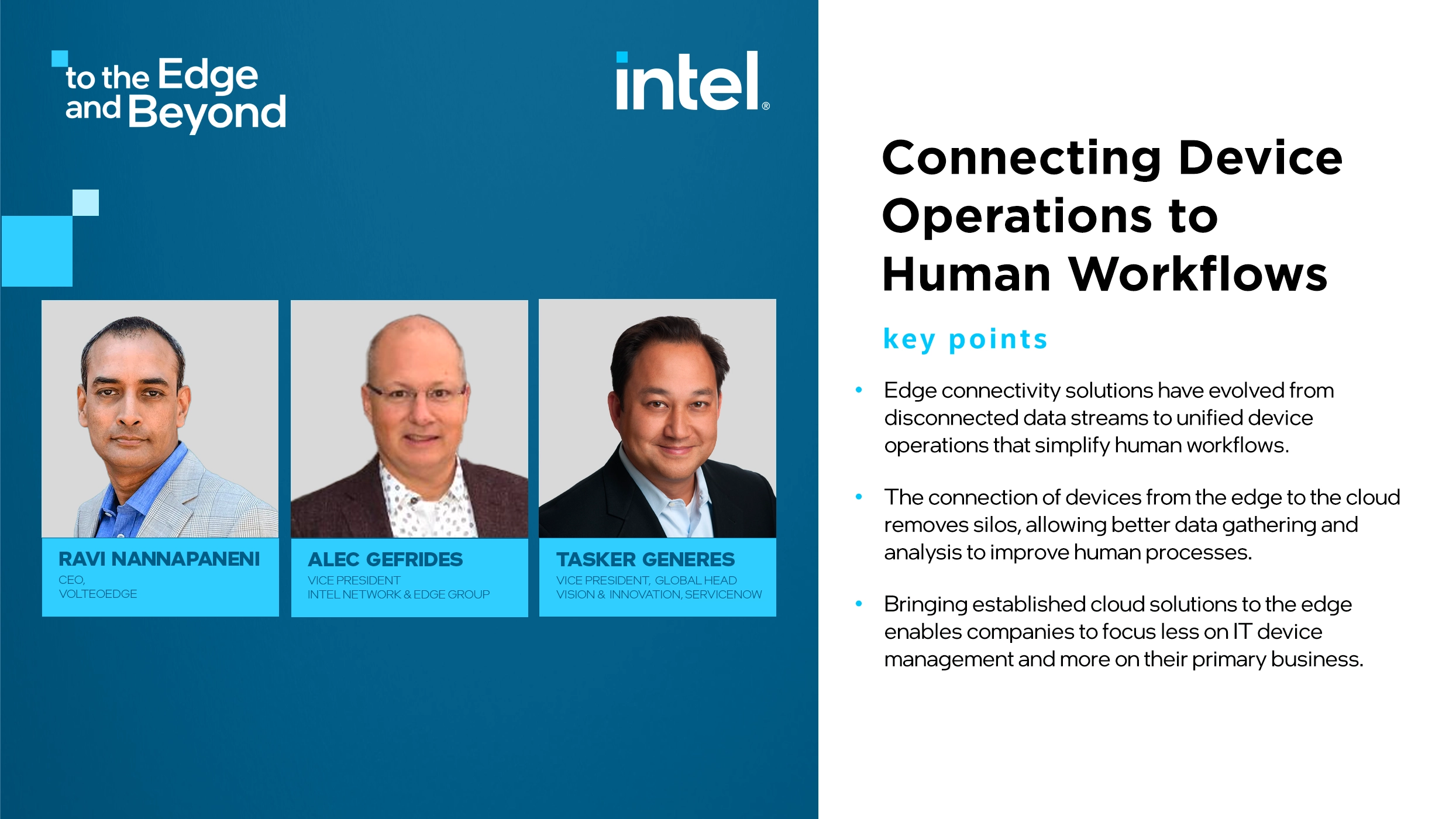 Connecting Device Operations to Human Workflows