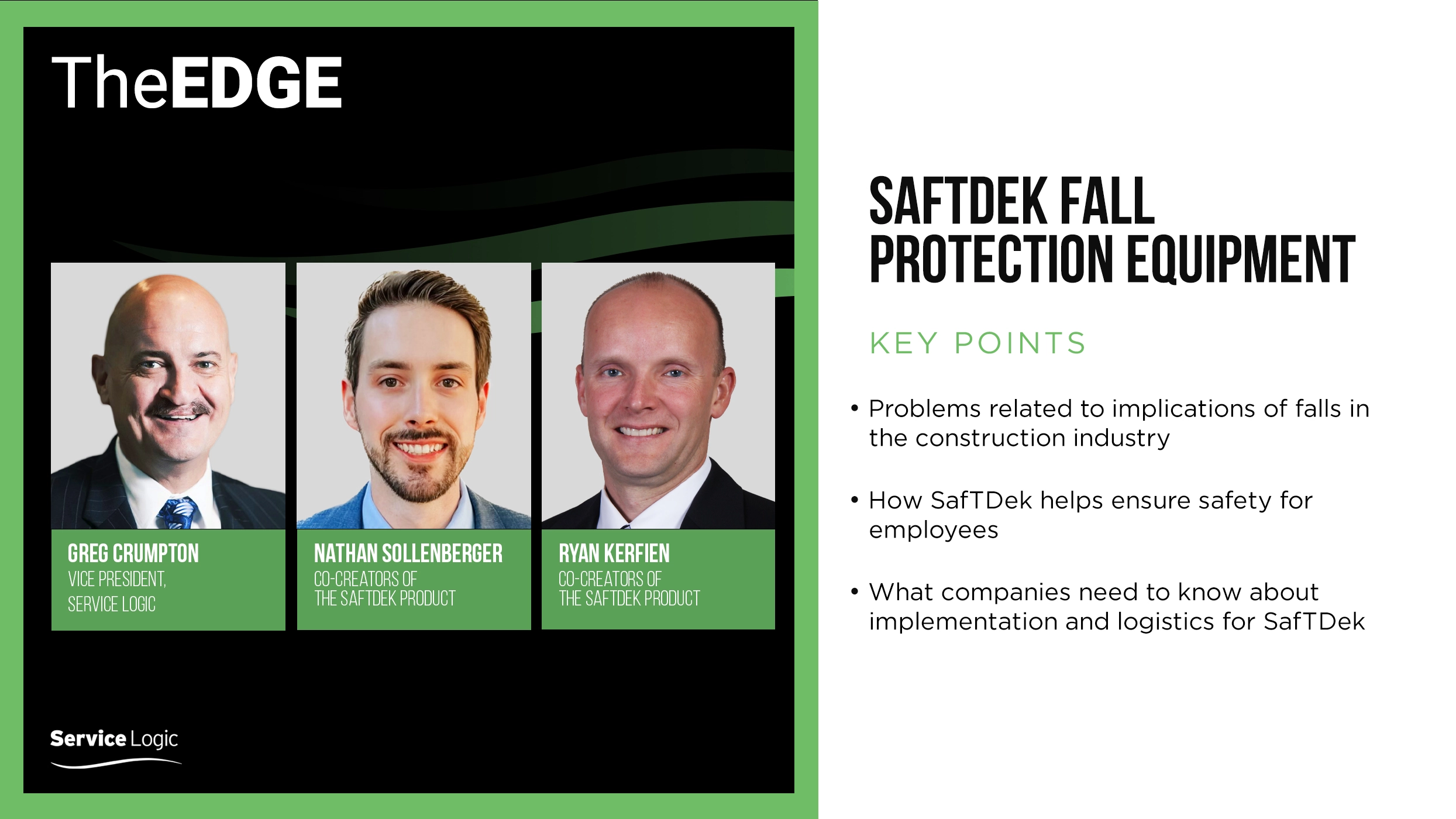 SafTDek Fall Protection Equipment