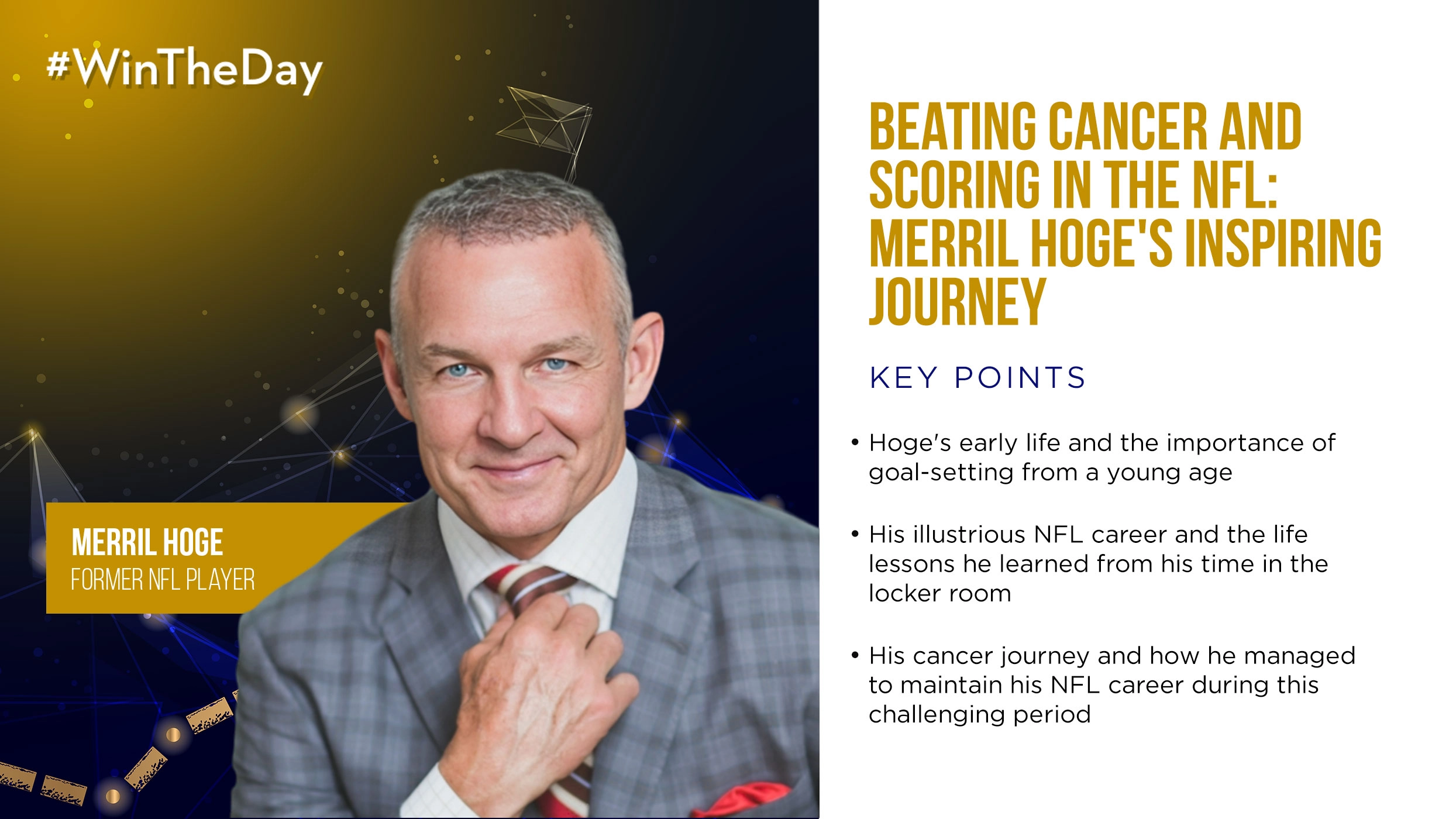 The Official Site of – Merril Hoge