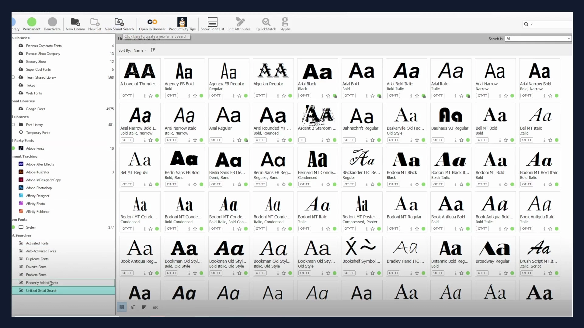 Connect Fonts Training Finding Postscript Fonts