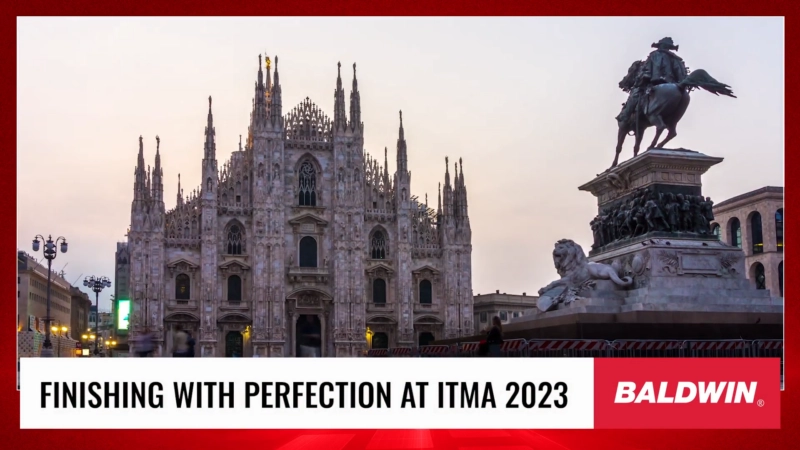 Finishing with Perfection at ITMA 2023