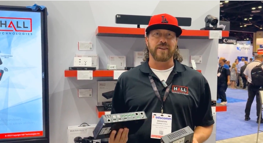 InfoComm 2023: Send HD Videos More Efficiently With Hall Technologies