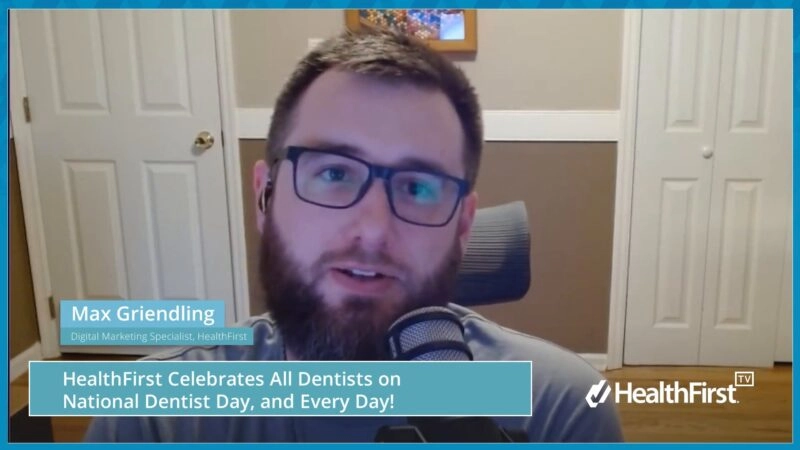 Happy National Dentist's Day from HealthFirst