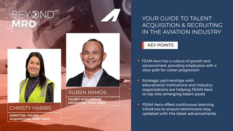 Your Guide to Talent Acquisition & Recruiting in the Aviation Industry: Insights from FEAM Aero