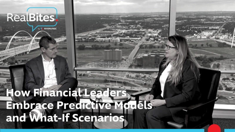 How Financial Leaders Embrace Predictive Models and What-If Scenarios
