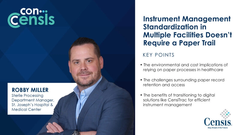 instrument management standardization