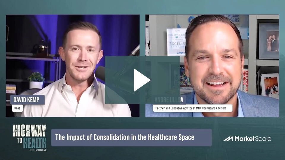 consolidation in the healthcare space