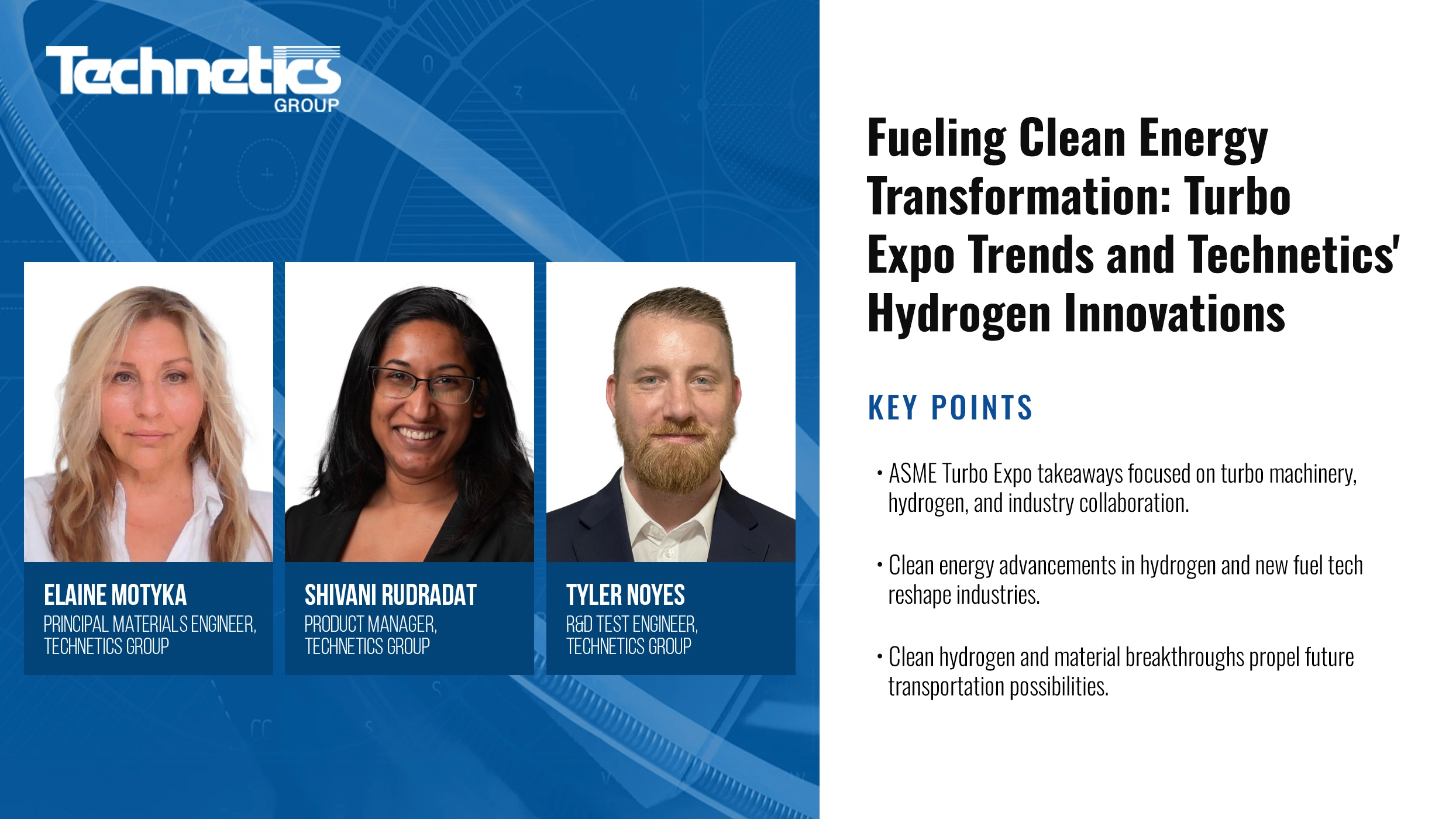 Fueling Clean Energy Transformation: Turbo Expo Trends and Technetics’ Hydrogen Innovations
