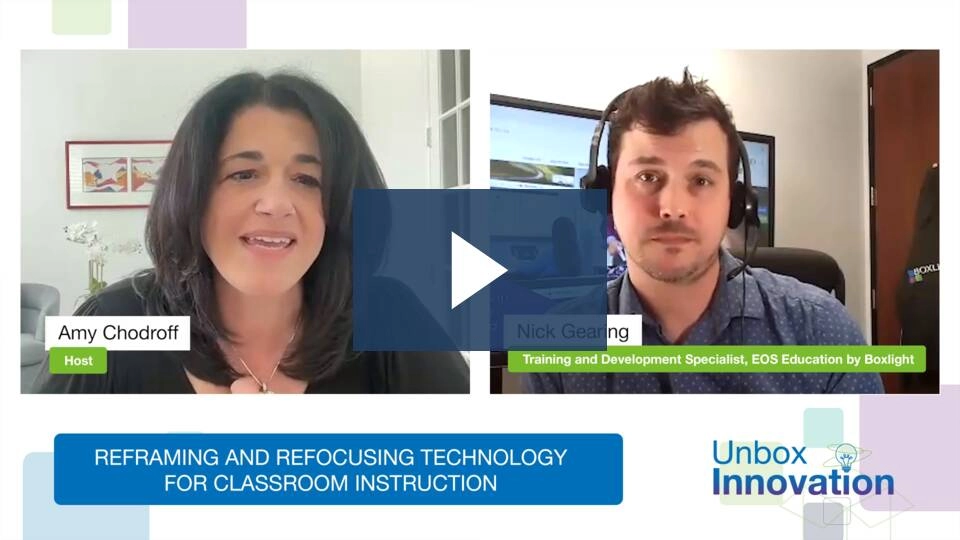 Reframing and Refocusing Technology for Classroom Instruction