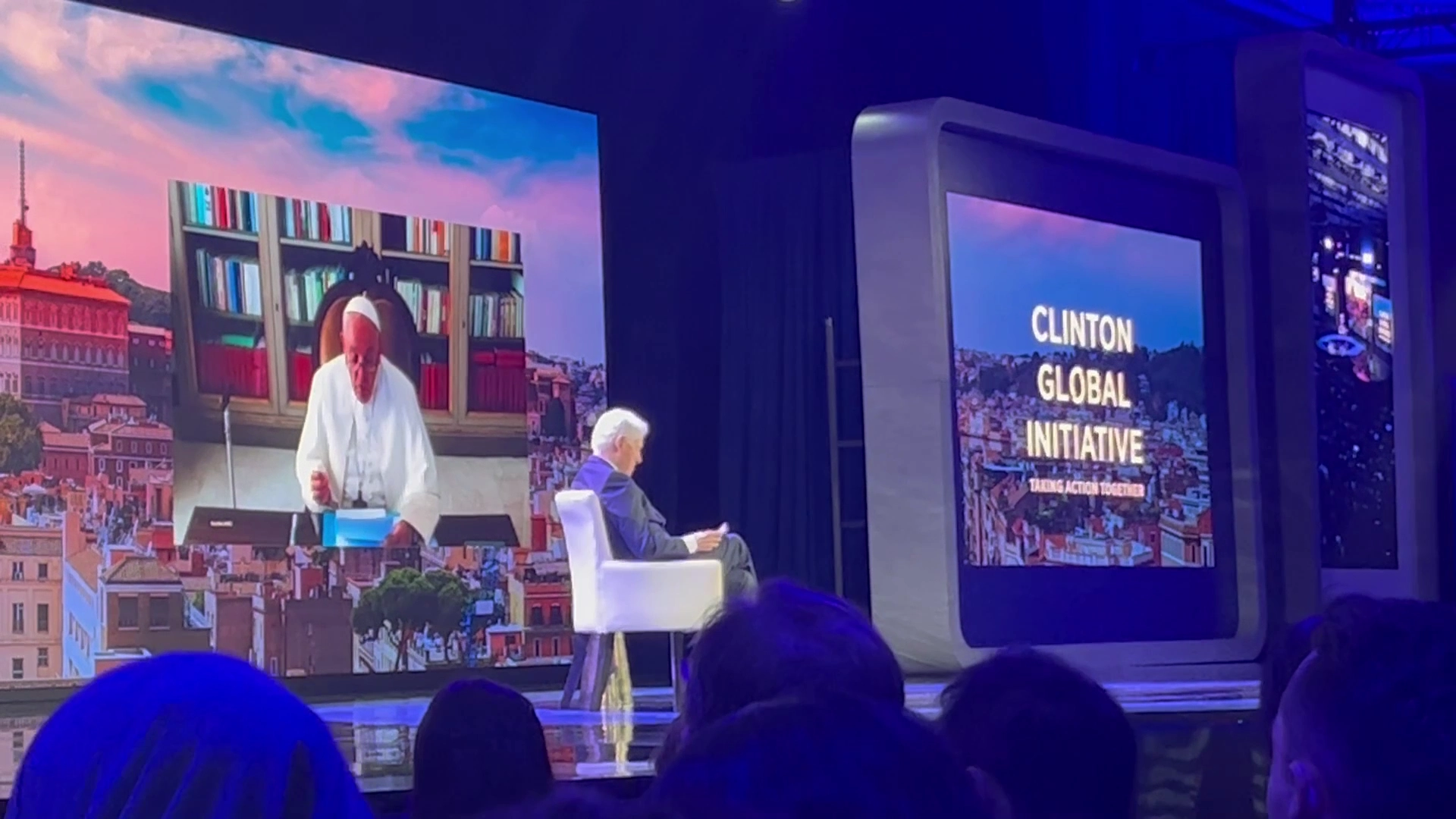 DisruptED: Pope Francis And Bill Clinton Discuss Global Challenges And ...