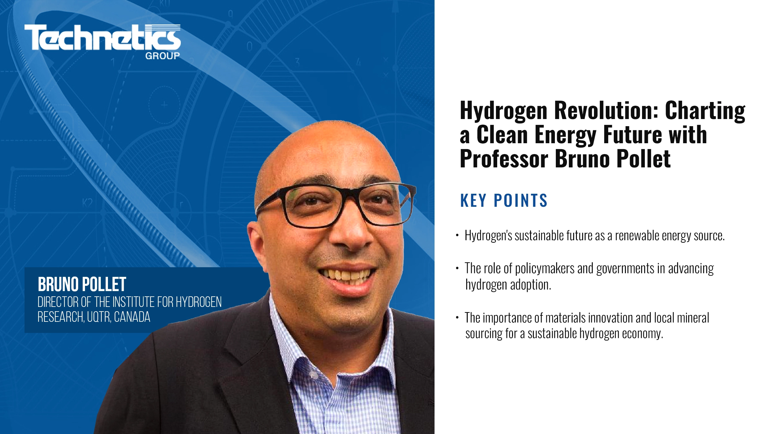 Hydrogen Revolution: Charting a Clean Energy Future with Professor Bruno Pollet