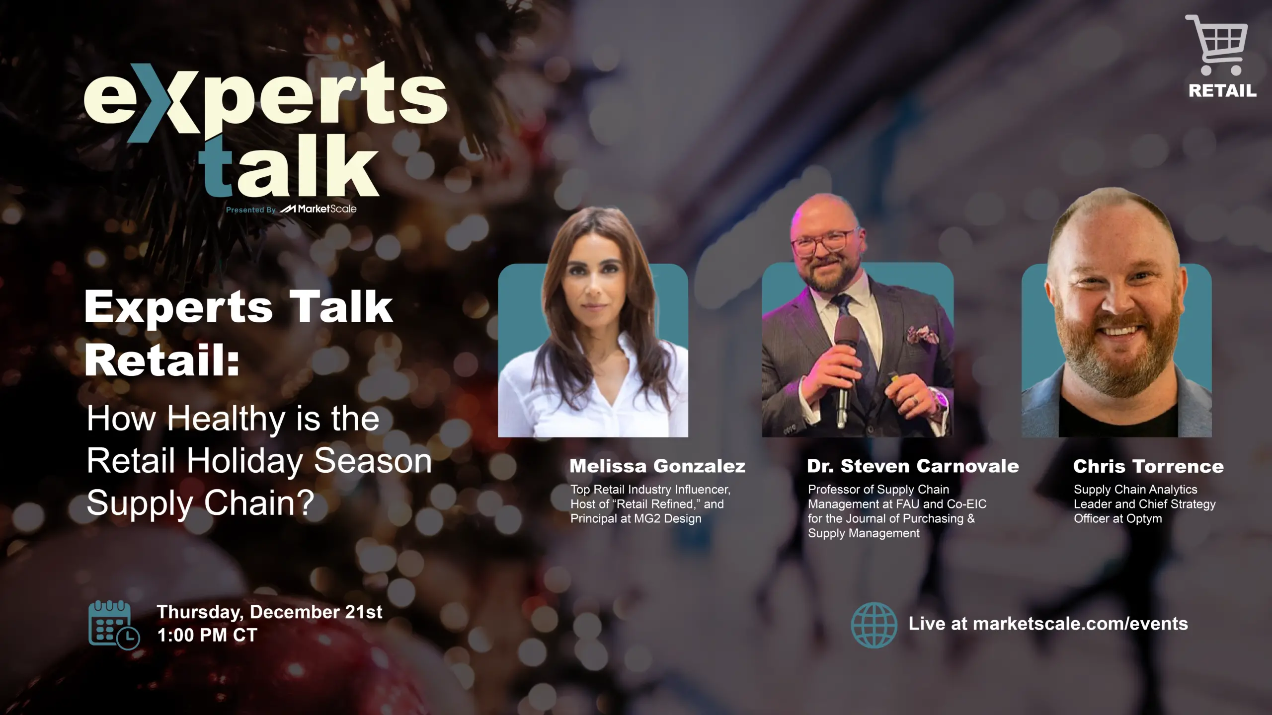 Experts Talk Retail: How Healthy is the Retail Holiday Season Supply Chain?