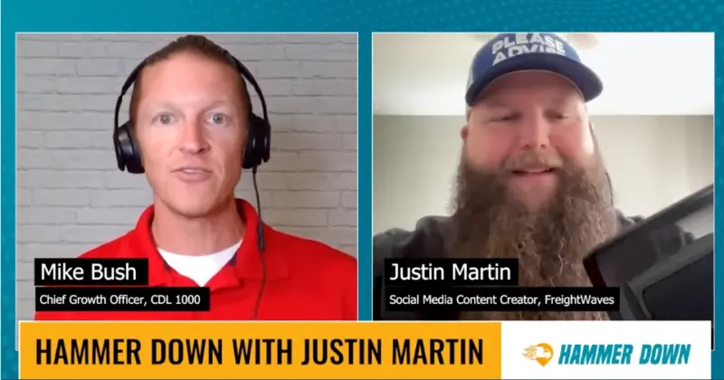 Justin Martin on his freight industry career