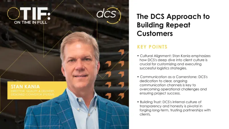 The DCS Approach to Building Repeat Customers