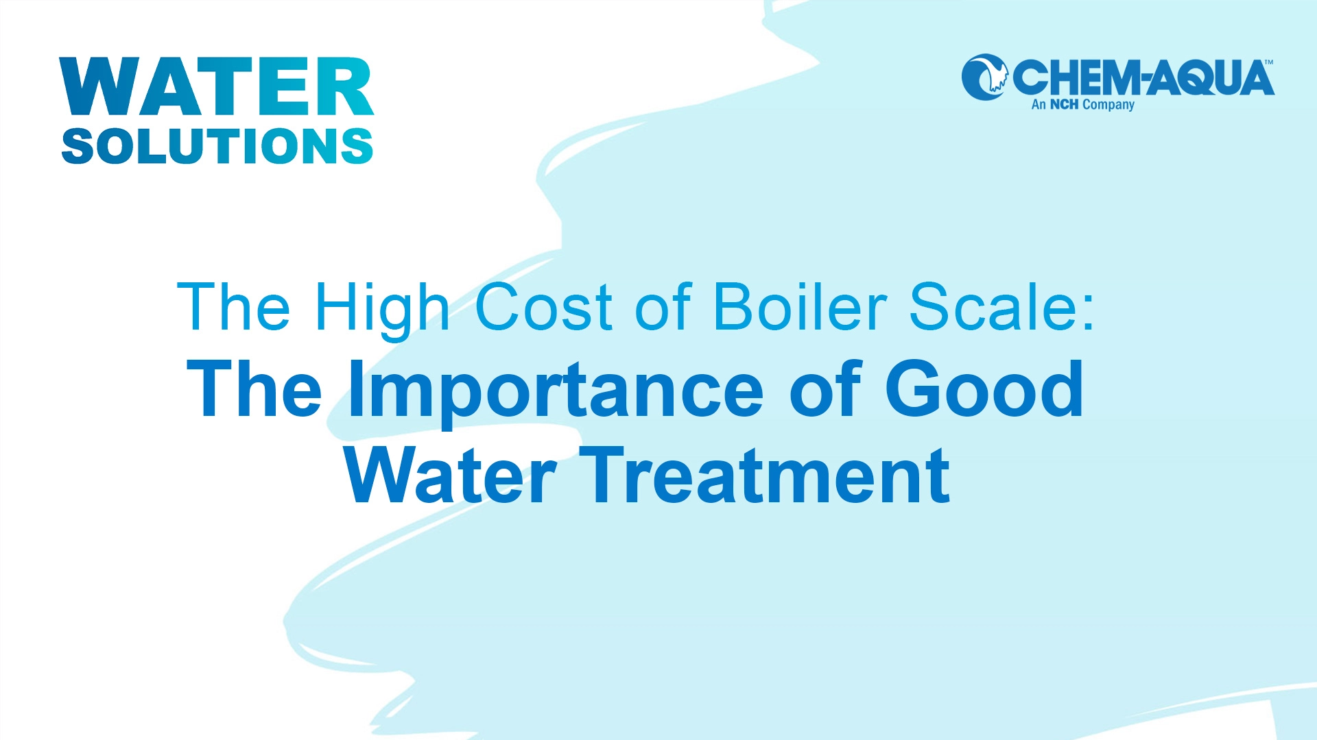 The High Cost of Boiler Scale: The Importance of Good Water Treatment