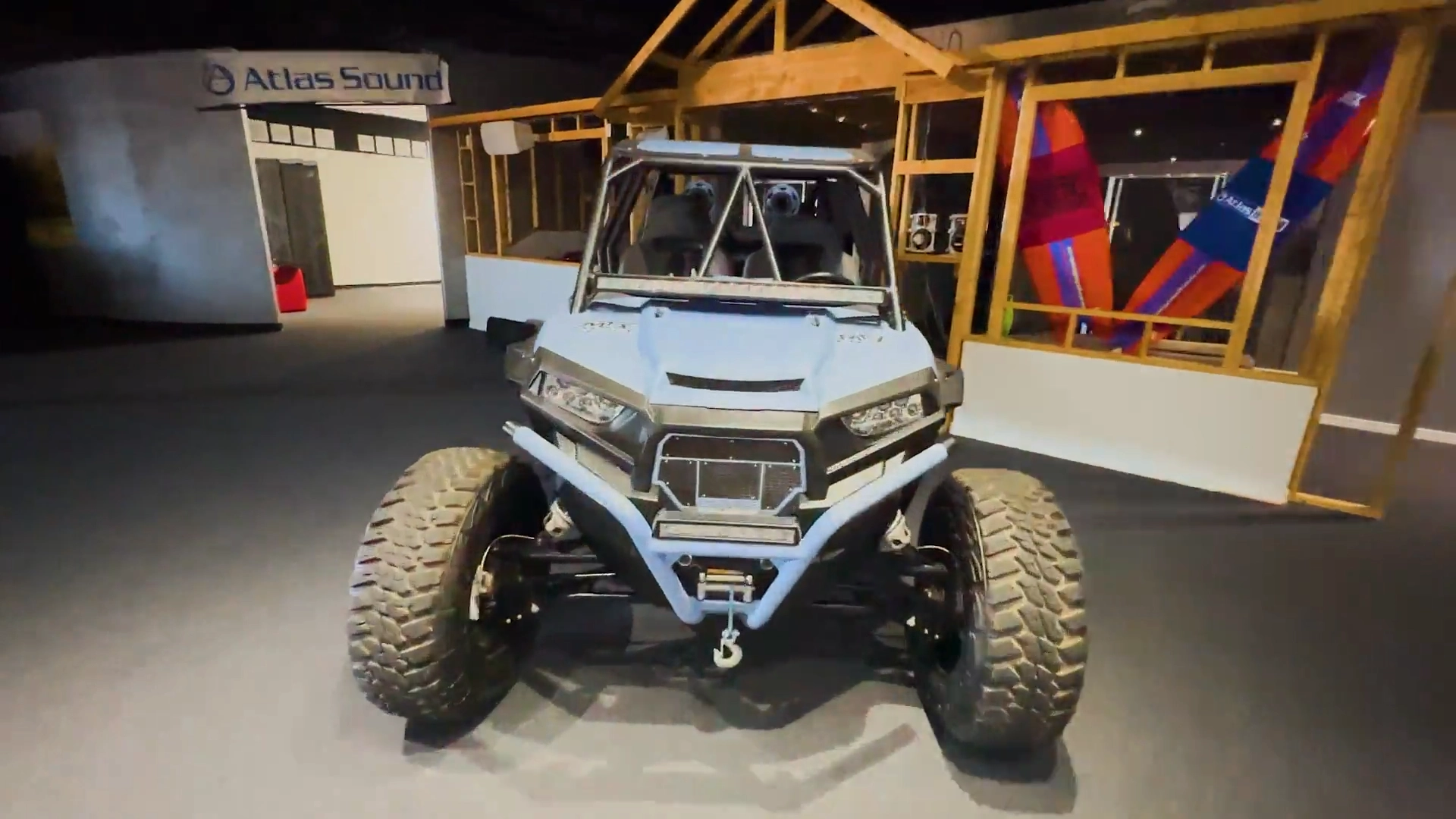 Revving Up Adventure: The Blue Thunder Edition Polaris RZR with ...